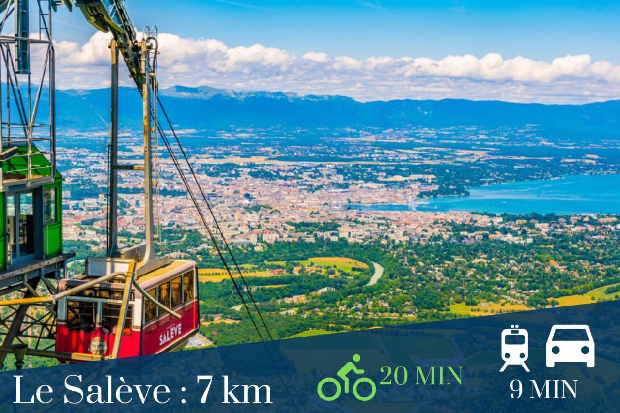 La Coloc Choco - Belle Colocation En Hypercentre / 5 Chambres Privees / Salle De Bains Privative / Proche Gare Et Tram / Wifi Et Netflix Annemasse Ngoại thất bức ảnh